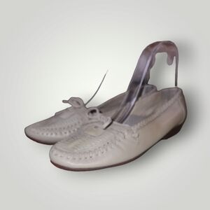 MIA flat leather Mules Loafers made in Brazil 7.5 B